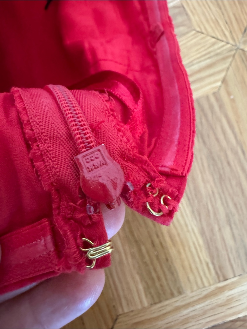 Nobody’s Child Strapless Red Felicity Midi Dress - Picture 6 of 12